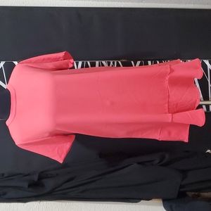 Sz. Large Mud-Pie Farrah Flounce Dress Pink